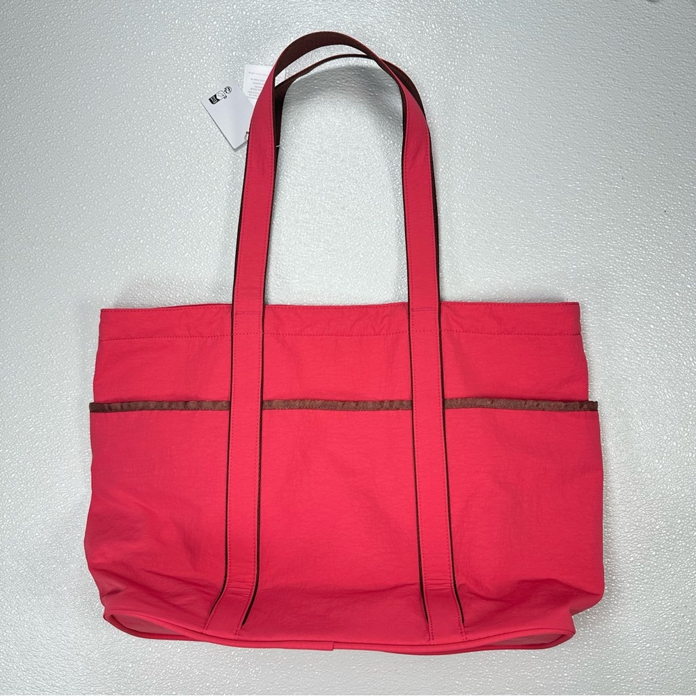 NWT Lululemon Daily Multi-Pocket Tote Glaze Pink/Ancient Copper Pipping One Size - Picture 5 of 10